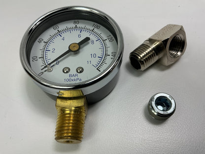 Devilbiss HAR507B HAR-507 Air Regulator With Gauge, Precise Air Pressure Control