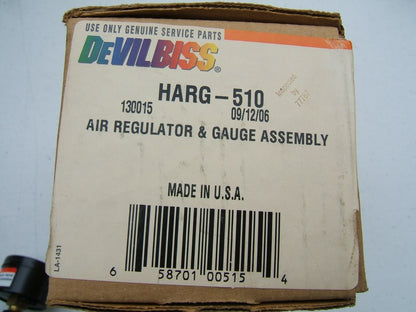 Devilbiss HARG510 Air Regulator And Gauge Assembly