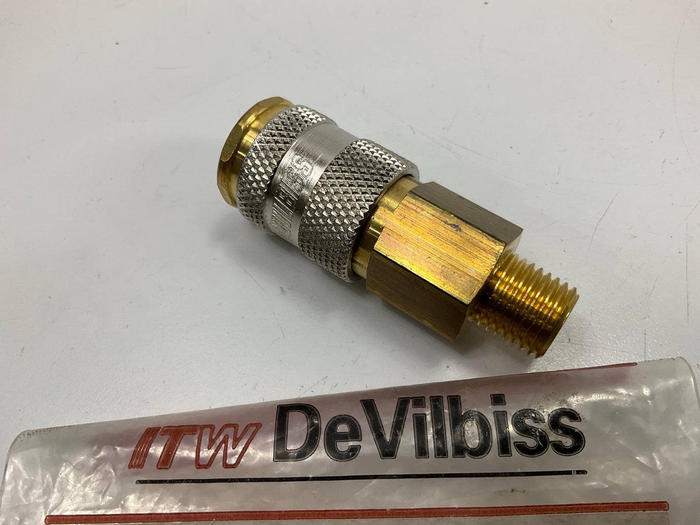 Devilbiss HC-4719 240147 Quick Disconnect High Flow Coupler