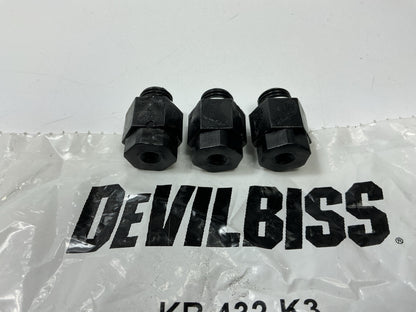 DeVilbiss KB-432-K3 Check Valve For KB-555 KBII Pressure Cup - Pack Of 3