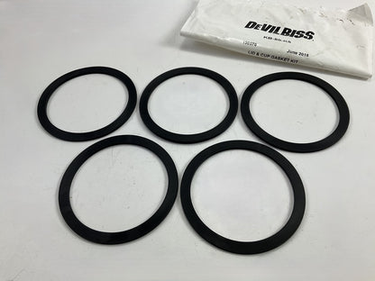 DeVilbiss KB-80-K5 Replacement Gasket, Use With KB-555 KBII Pressure Cup, 5 Pack