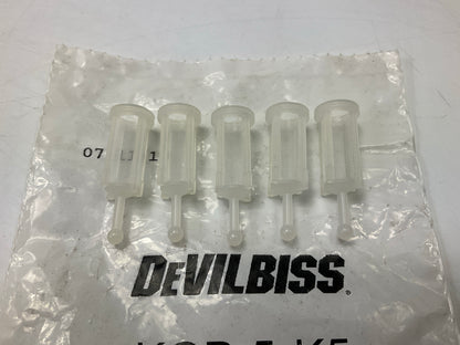 DeVilbiss KGP-5-K5 Fluid Strainer For Gravity Feed Spray Gun Cup (5 / Pack)