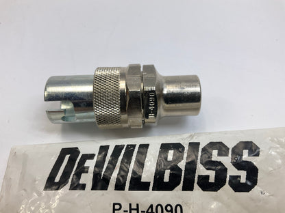 DeVilbiss P-H-4090 1/4'' Quick Disconnect Hose Connector Coupler Fitting