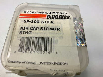 Devilbiss SP-100-510-K Air Cap Retaining Ring #510