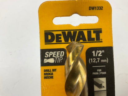 Dewalt DW1332 1/2'' Titanium Reduced Shank Split Drill Bit