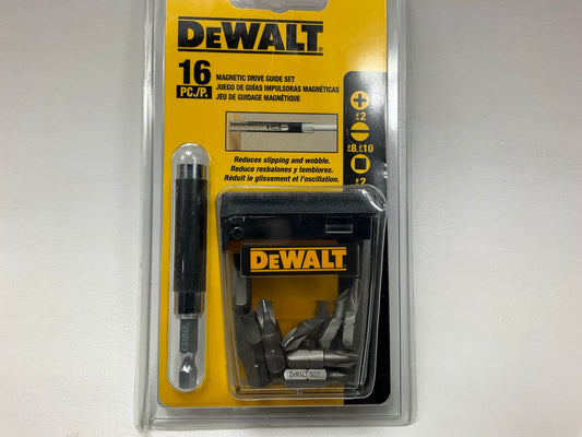 Dewalt DW2053 16-piece Magnetic Drive Guide Screwdriver Bit Set