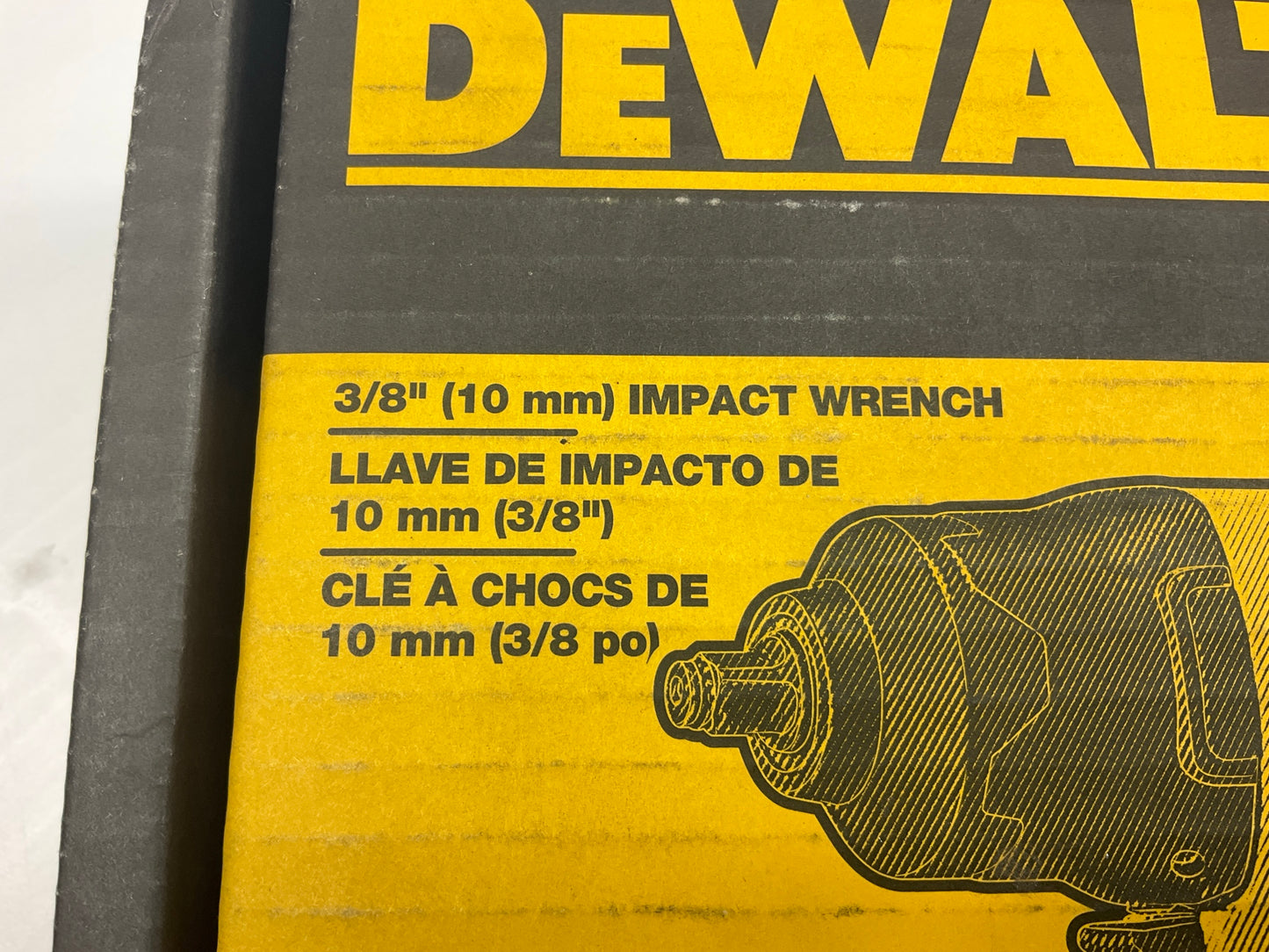 DEWALT DWMT70775 3/8'' Drive Air Impact Wrench,  Twin Hammer, 300 Ft-lbs Max