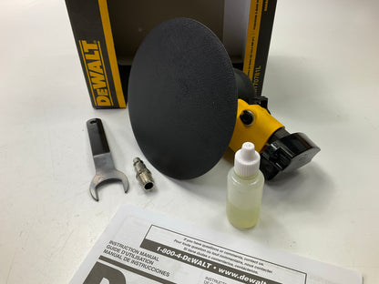 DEWALT DWMT70781 12000 RPM 90 PSI Pneumatic 6'' Palm Sander