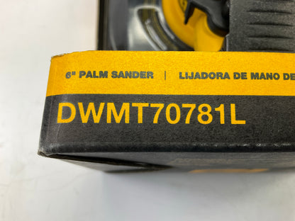 DEWALT DWMT70781 12000 RPM 90 PSI Pneumatic 6'' Palm Sander
