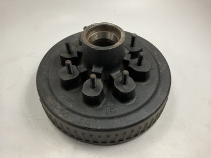SOME RUST Dexter 8-219 Trailer Brake Drum 12''x2'' 9/16 Stud 8x6.5 Lug 7000# Axle