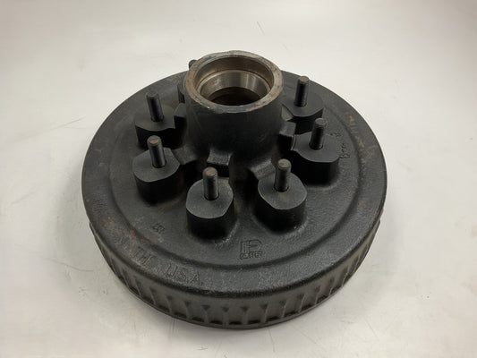 SOME RUST Dexter 8-219 Trailer Brake Drum 12''x2'' 9/16 Stud 8x6.5 Lug 7000# Axle