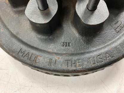 SOME RUST Dexter 8-219 Trailer Brake Drum 12''x2'' 9/16 Stud 8x6.5 Lug 7000# Axle