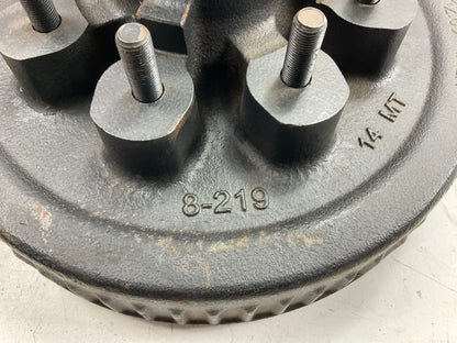 SOME RUST Dexter 8-219 Trailer Brake Drum 12''x2'' 9/16 Stud 8x6.5 Lug 7000# Axle