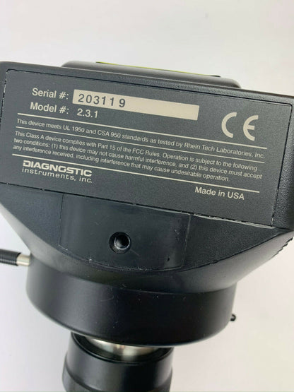 RT 2.3.1 Slider Camera W/ Diagnostics Instruments HRD100-NIK