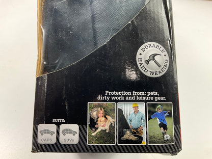 (2) Dickies 3001109 Heavy Duty Water Resistant Seat Protector Covers - Black