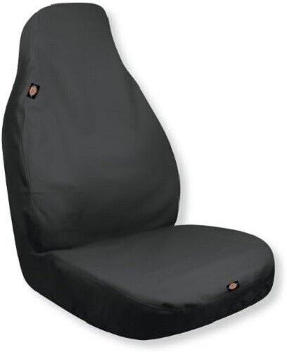(2) Dickies 3001109 Heavy Duty Water Resistant Seat Protector Covers - Black