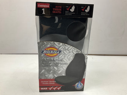 Dickies 3001109 Heavy Duty Water Resistant Seat Protector Cover - Black, 1 Seat
