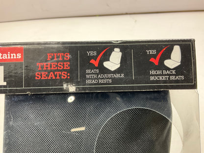 Dickies 3001109 Heavy Duty Water Resistant Seat Protector Cover - Black, 1 Seat