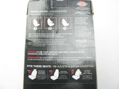 Dickies 3001683 Heavy Duty Waterproof Bucket Seat Cover Tan