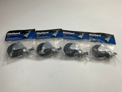 (4) Diehard 30003DH Creeper Replacement Wheels 2.5''