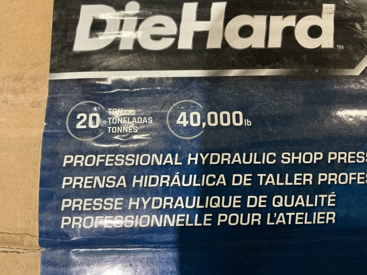 DieHard 3022DHP 20T Professional Hydraulic Shop Press 20 TON