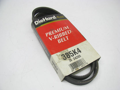 Diehard 385K4 Serpentine Belt - 0.56'' X 39.00'' - 4 Ribs