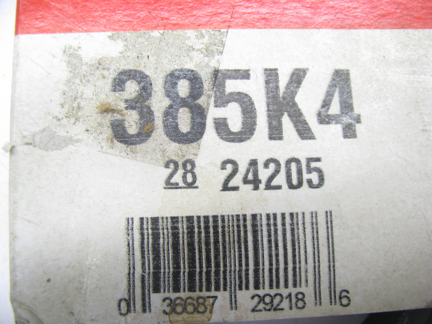 Diehard 385K4 Serpentine Belt - 0.56'' X 39.00'' - 4 Ribs