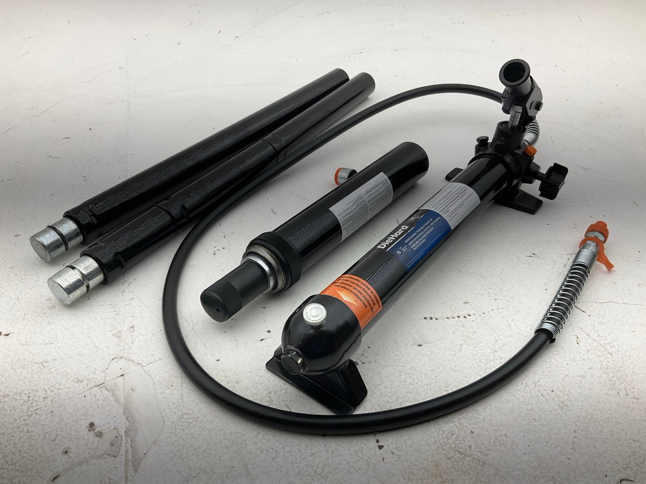 DieHard 3911 10 Ton Power Kit, Portable Hydraulic Jack Pump Lift Ram Body Frame