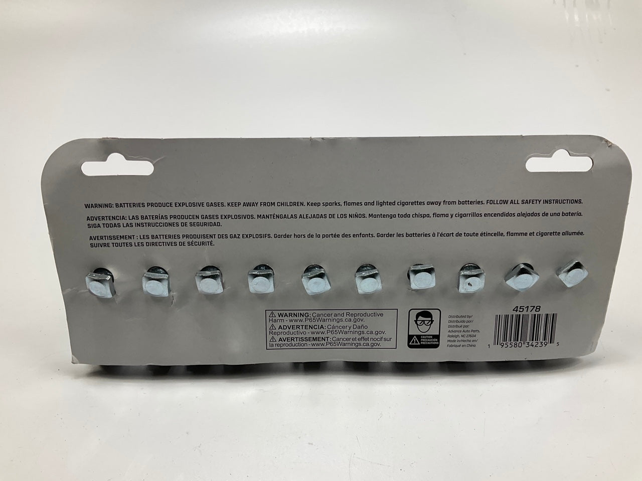 (10) Diehard 45178 Heavy Duty Top Post Battery Terminals For 2-4 Gauge Cables