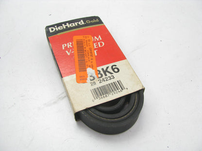 Diehard 538K6 Serpentine A/C Belt For Cummins ISM M11 10.8L Diesel Truck Engine