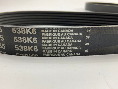 Diehard 538K6 Serpentine A/C Belt For Cummins ISM M11 10.8L Diesel Truck Engine