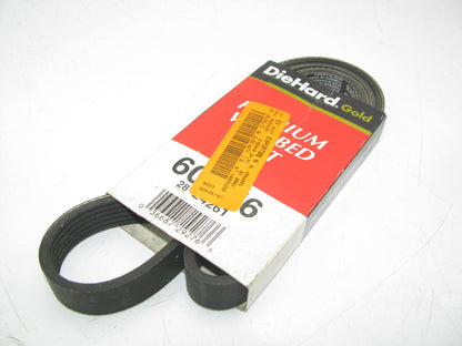 Diehard 600K6 Serpentine Belt - 0.84'' X 60.50'' - 6 Ribs