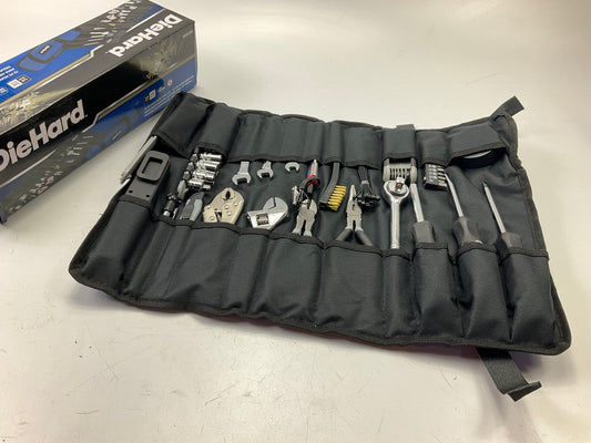 Diehard DH50128 72-Piece Roadside Emergency Tool Kit With Portable Tote