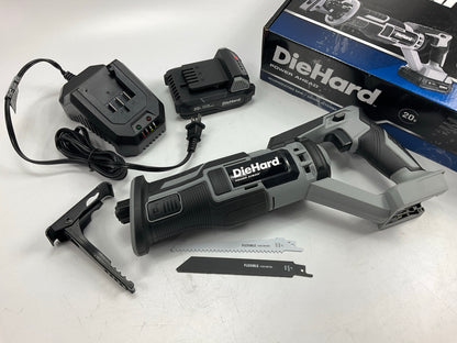 DieHard DH80006 20V Reciprocating Cordless Saw Kit With 4-Position Depth Adjust