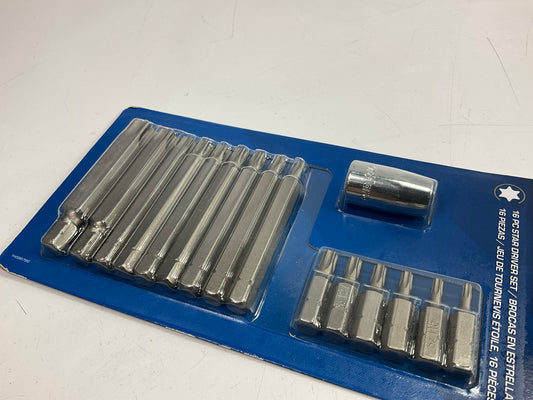 Diehard DHP55281 16 Piece Star Torx Driver Set