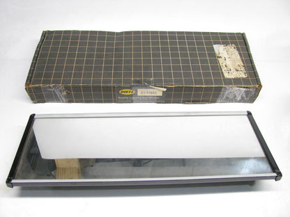 Vintage Dietz 61-77001 6x16 Flange Mount West Coast Mirror Black