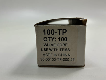 (100) 100-TP Tire Pressure Monitor Sensor TPMS Valve Cores