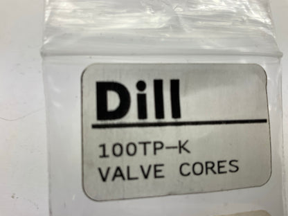 20 Pack - Dill 100TP Electroless Nickel Plated Valve Cores For TPMS Sensor