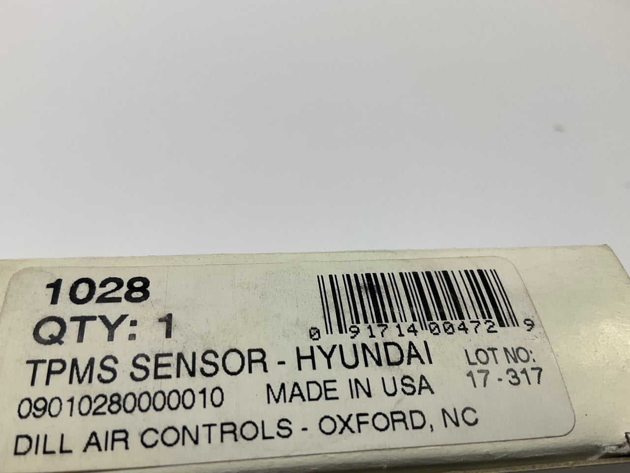 Dill 1028 TPMS Tire Pressure Monitor Sensor