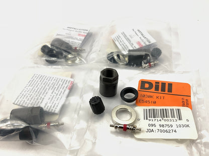 (4) Dill 1030K TPMS Tire Pressure Monitor Sensor Service Kit