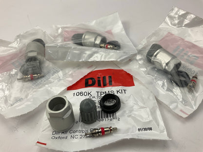(4) Dill 1060K TPMS Tire Pressure Monitor Sensor Service Kit