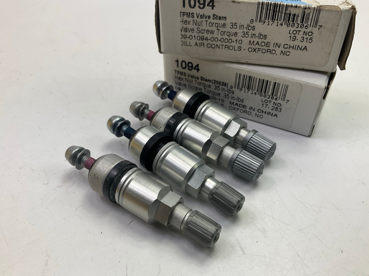 (4) Dill 1094 TPMS OEM Replacement Valve Stem