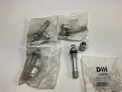 (4) Dill 1097K TPMS Valve Stem Kits