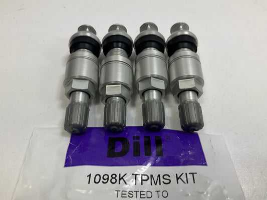 (4) Dill 1098K TPMS Tire Pressure Monitor Sensor Service Kit