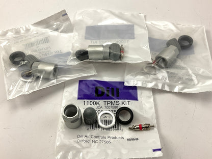 (4) Dill 1100K TPMS Tire Pressure Monitor Sensor Service Kit