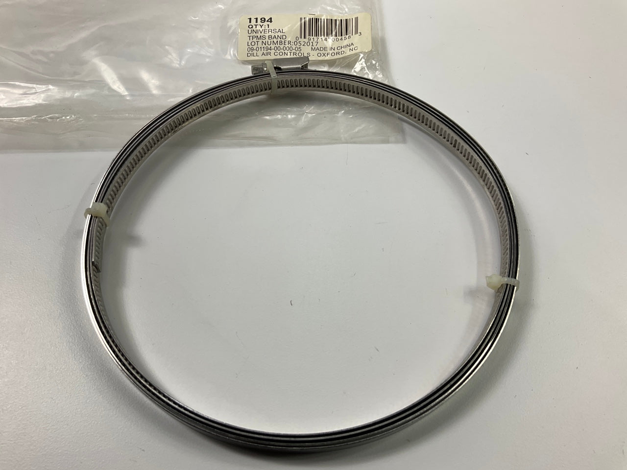 Dill 1194 Universal TPMS Sensor Mounting Band Clamp For 14'' - 26'' Wheels Rims