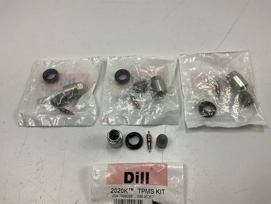 (4) Dill 2020K TPMS Tire Pressure Monitor Sensor Service Kit