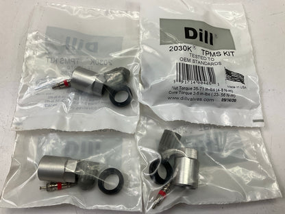 (4) Dill 2030K TPMS Tire Pressure Monitor Sensor Service Kits