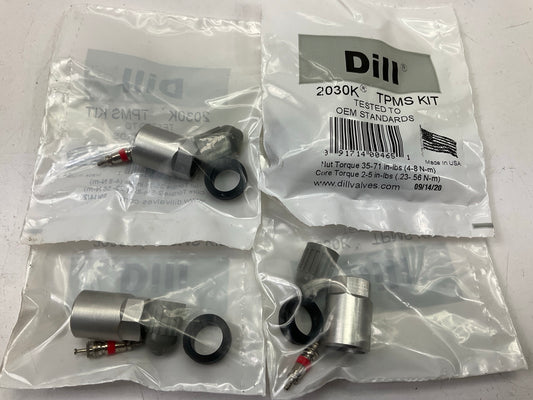 (4) Dill 2030K TPMS Tire Pressure Monitor Sensor Service Kits