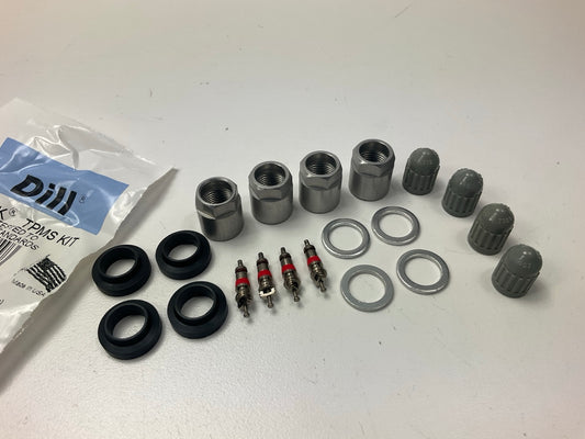 (4) Dill 2040K TPMS Tire Pressure Monitor Sensor Service Kit